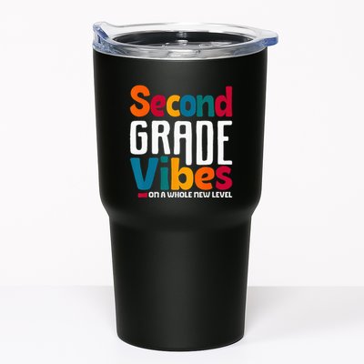Second Grade Vibes Vintage 1st Day Of School Team 2nd Grade Tumbler