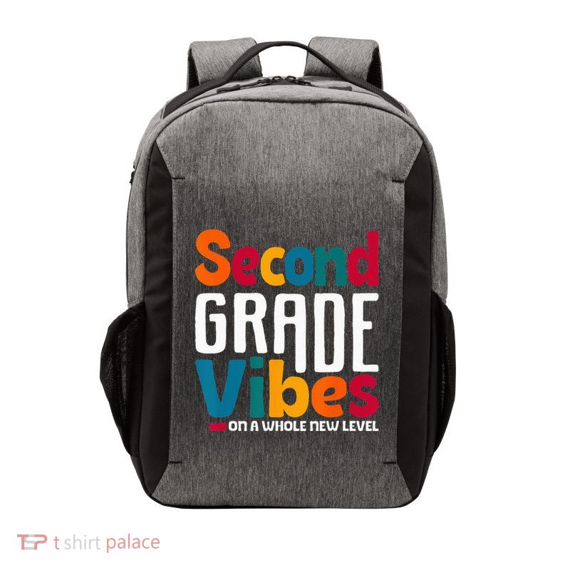 Second Grade Vibes Vintage 1st Day Of School Team 2nd Grade Vector Backpack