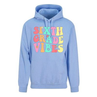 Sixth Grade Vibes 6th Grade First Day Of School Teacher Unisex Surf Hoodie