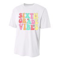 Sixth Grade Vibes 6th Grade First Day Of School Teacher Performance Sprint T-Shirt