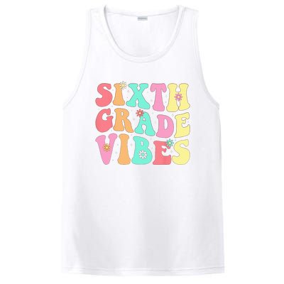 Sixth Grade Vibes 6th Grade First Day Of School Teacher PosiCharge Competitor Tank