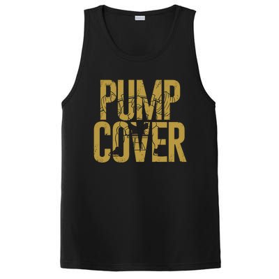 S Gym Wear Funny Dad Pump Cover Gift PosiCharge Competitor Tank