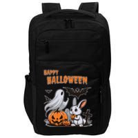 Spooky Ghost With Bunny Impact Tech Backpack