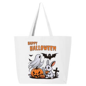 Spooky Ghost With Bunny 25L Jumbo Tote