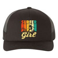 Surfer Girl Waves Surfing Trainer Surfboard Lover Yupoong Adult 5-Panel Trucker Hat