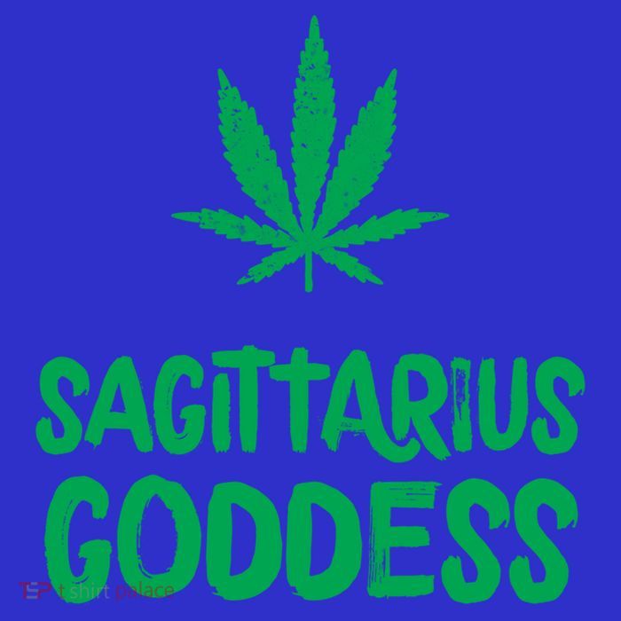 Sagittarius Goddess Weed Leaf Marijuana Horoscope Astrology Gift Baby Bodysuit