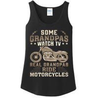 Some Grandpas Watch TV Real Grandpas Ride Motorcycles Ladies Essential Tank