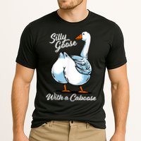 Silly Goose With A Caboose Funny Performance Shirt