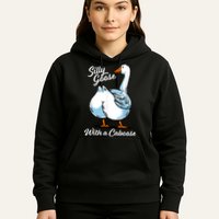 Silly Goose With A Caboose Funny Hoodie