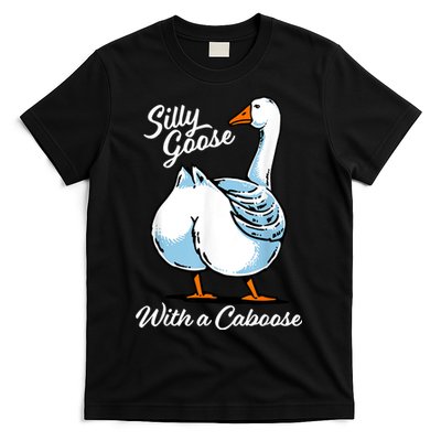 Silly Goose With A Caboose Funny T-Shirt