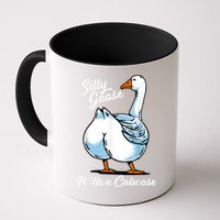 Silly Goose With A Caboose Funny Mug