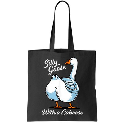 Silly Goose With A Caboose Funny Bag