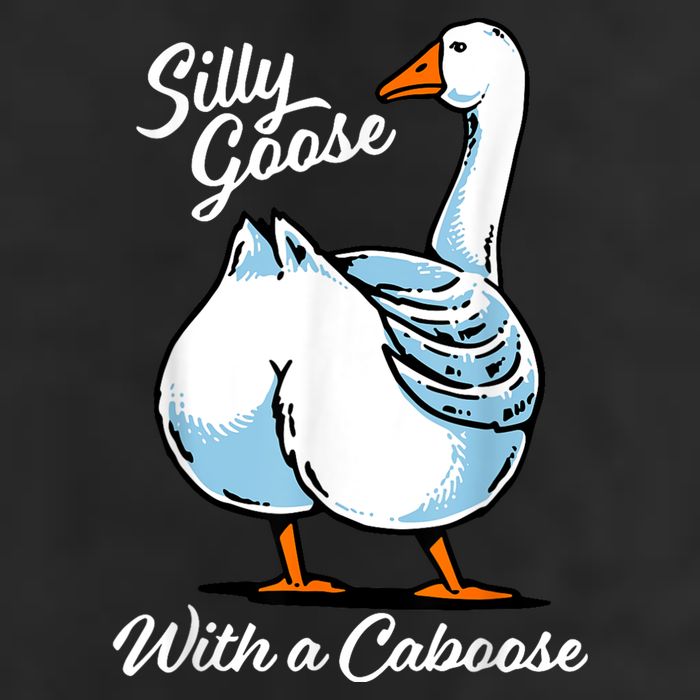 Silly Goose With A Caboose Funny Hat