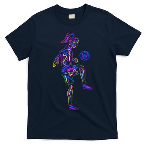 Soccer Girl Women Players T-Shirt