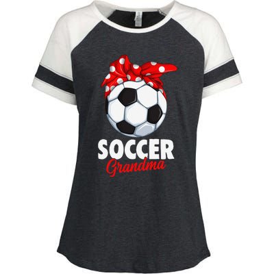 Soccer Grandma Women Enza Ladies Jersey Colorblock Tee