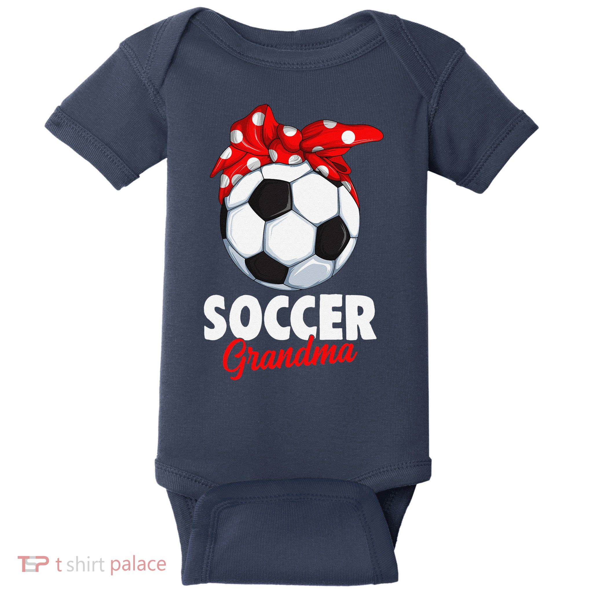 Soccer Grandma Women Baby Bodysuit