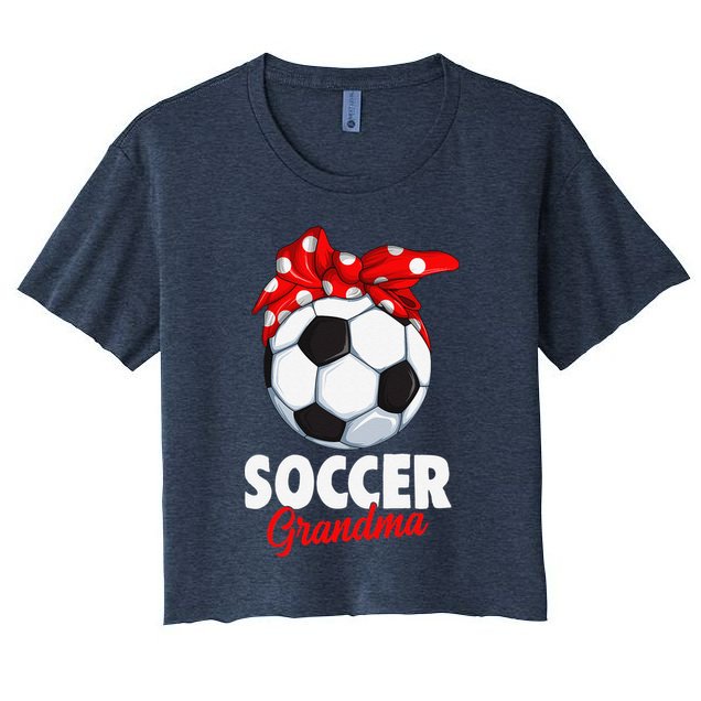 Soccer Grandma Women Crop Top