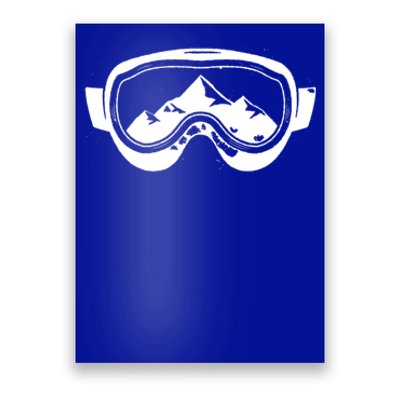 Snow Goggles Winter Sports Skiing Cool Gift Poster