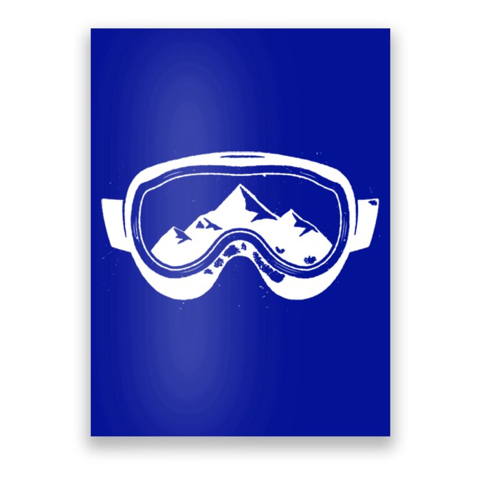 Snow Goggles Winter Sports Skiing Cool Gift Poster