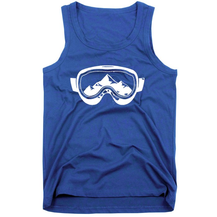 Snow Goggles Winter Sports Skiing Cool Gift Tank Top