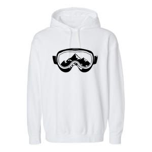 Snow Goggles Winter Sports Skiing Cool Gift Garment-Dyed Fleece Hoodie