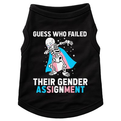 Skeleton Guess Who Failed Their Gender Assignment Doggie Tank