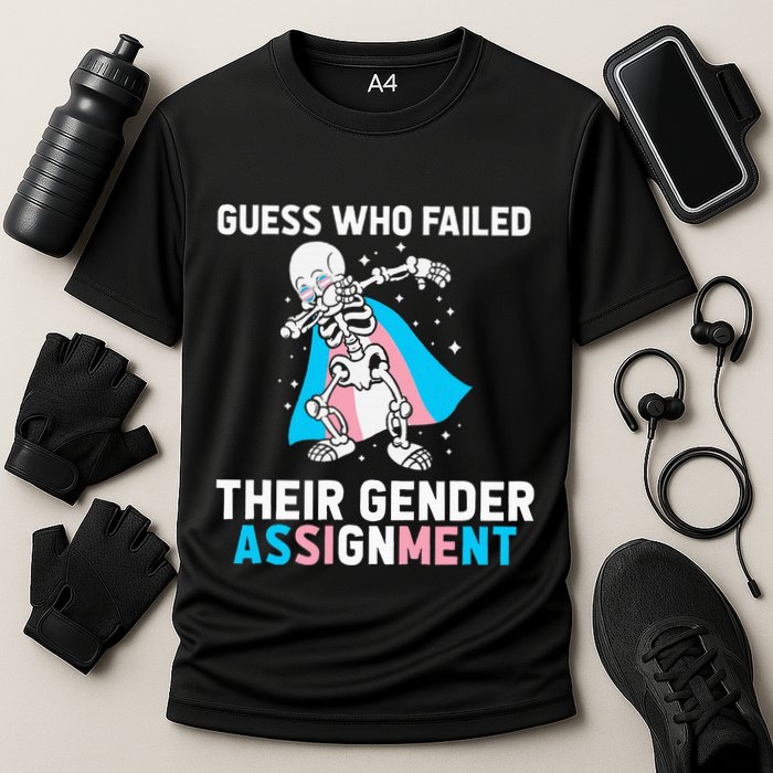 Skeleton Guess Who Failed Their Gender Assignment Performance Shirt