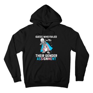 Skeleton Guess Who Failed Their Gender Assignment Hoodie