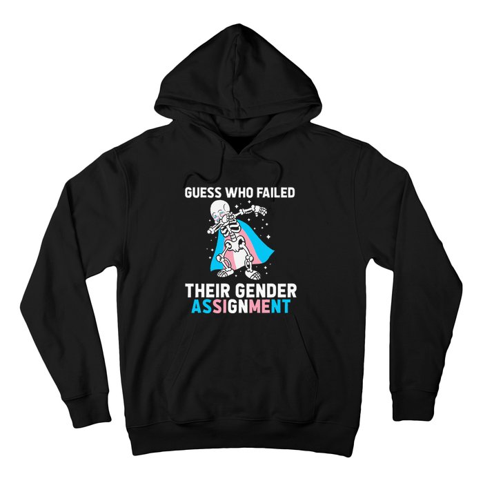 Skeleton Guess Who Failed Their Gender Assignment Hoodie