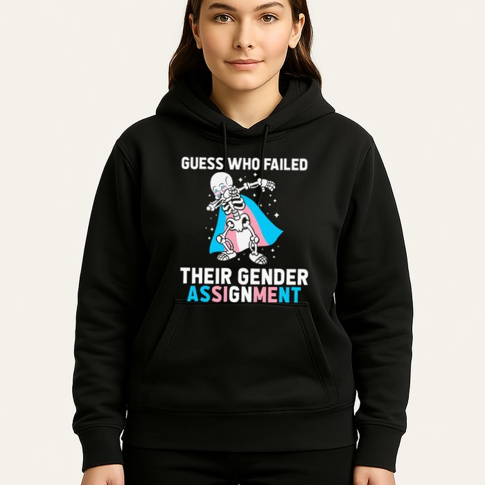 Skeleton Guess Who Failed Their Gender Assignment Hoodie