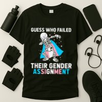 Skeleton Guess Who Failed Their Gender Assignment T-Shirt