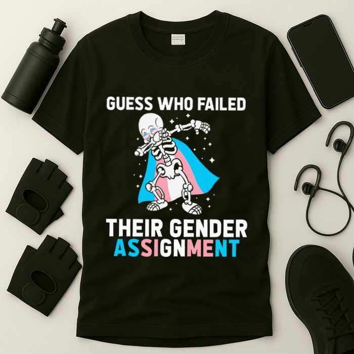 Skeleton Guess Who Failed Their Gender Assignment T-Shirt