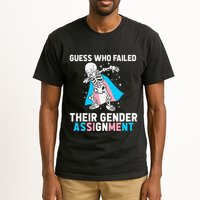 Skeleton Guess Who Failed Their Gender Assignment Tall T-Shirt