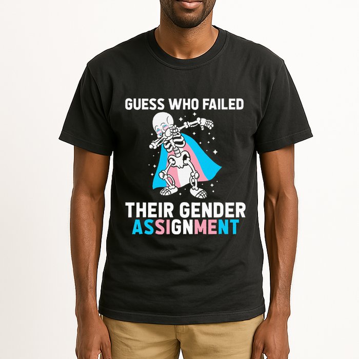 Skeleton Guess Who Failed Their Gender Assignment Tall T-Shirt