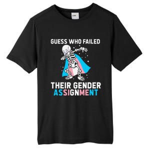 Skeleton Guess Who Failed Their Gender Assignment Tall Fusion ChromaSoft Performance T-Shirt