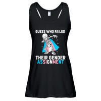 Skeleton Guess Who Failed Their Gender Assignment Ladies Essential Flowy Tank