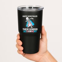 Skeleton Guess Who Failed Their Gender Assignment Tumbler