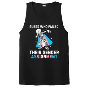 Skeleton Guess Who Failed Their Gender Assignment PosiCharge Competitor Tank