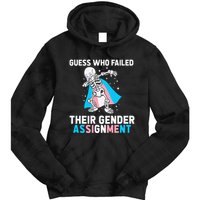 Skeleton Guess Who Failed Their Gender Assignment Tie Dye Hoodie