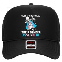 Skeleton Guess Who Failed Their Gender Assignment Trucker Hat