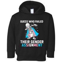 Skeleton Guess Who Failed Their Gender Assignment Toddler Hoodie