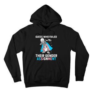 Skeleton Guess Who Failed Their Gender Assignment Tall Hoodie