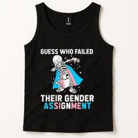 Skeleton Guess Who Failed Their Gender Assignment Tank Top