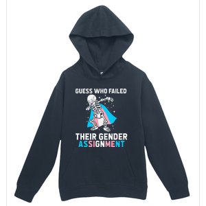 Skeleton Guess Who Failed Their Gender Assignment Urban Pullover Hoodie