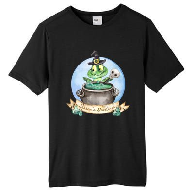 Season's Greetings Witchy Halloween Meaningful Gift Tall Fusion ChromaSoft Performance T-Shirt