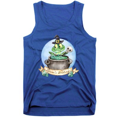 Season's Greetings Witchy Halloween Meaningful Gift Tank Top