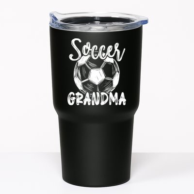 Soccer Grandma Wo Family Matching Team Player Soccer Ball Tumbler