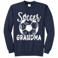 Soccer Grandma Wo Family Matching Team Player Soccer Ball Sweatshirt