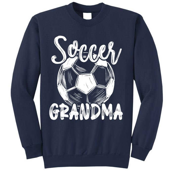 Soccer Grandma Wo Family Matching Team Player Soccer Ball Sweatshirt