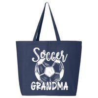 Soccer Grandma Wo Family Matching Team Player Soccer Ball 25L Jumbo Tote
